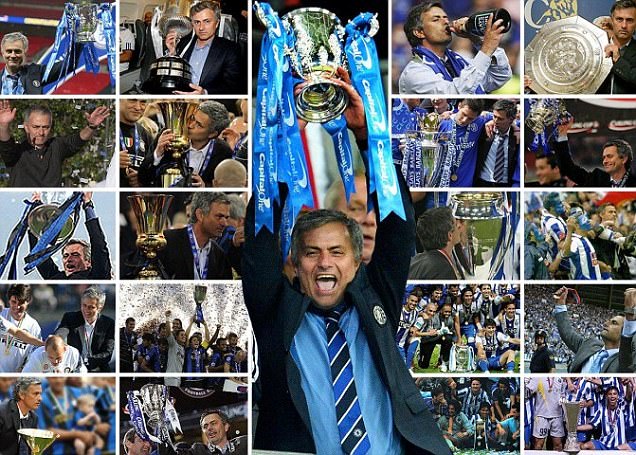 Mourinho adalah `Raja` Laga Final, Satu Kali Kalah dan Raih 21 Piala
